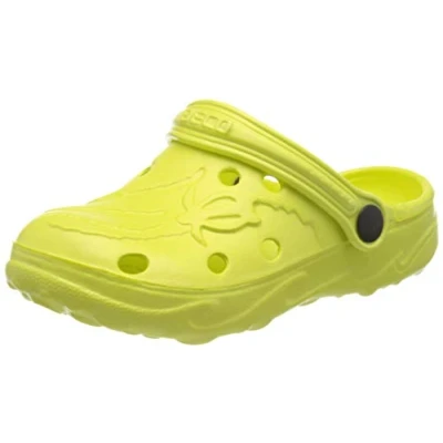 Bild av Beco Unisex barn barntofflor Schildi Clogs, Grön Oliv Od ljusgrön 88, 23 EU