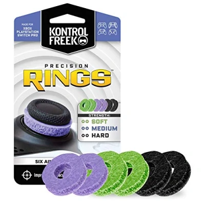 Bild av KontrolFreek Precision Rings Aim Assist Motion Control för PlayStation 4 (PS4), 5 (PS5), Xbox One, Series X, kontroll till Switch Pro och Scuf Blandad styrka