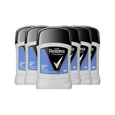 Bild av Rexona MotionSense Cobalt torr antiperspirant, 6 x 50 ml