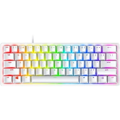 Bild av Razer Huntsman Mini Gaming Keyboard Optical Red Switches RGB Mercury US Layout