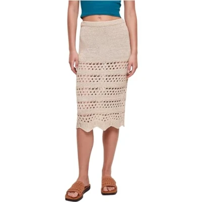Bild av Urban Classics 3/4 Crochet Pennkjol, Storlek: Small, Softseagrass