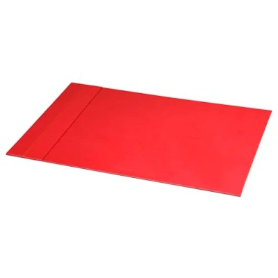 Bild av RHODIA 318903C vallmo styv skrivbordsdyna 60 x 40 cm orange sadelbitar exteriör konstläder rama hem kontor kollektion designorganisation för och förvaring