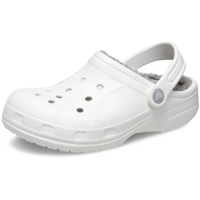 Bild av Crocs Unisex barn Ralen fodrad Clog K, Vit ljusgrå, 27/29 EU