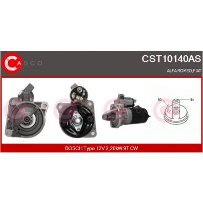 Bild av CASCO CST10140AS Startmotor 12V 2,20kW 9 CPS0065 110mm FIAT: Ducato I Flak/Chassi, Flak/Chassi
