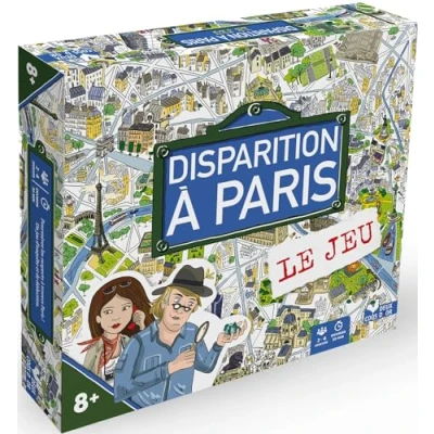 Bild av Disparition à Paris Le jeu coffret avec plateau et cartes