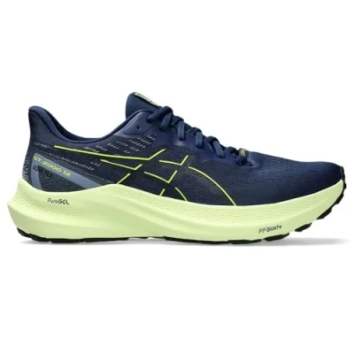 Bild av Asics GT2000 12 GTX Löparskor stabilitet, Storlek: 40, Blue expanse/safety yellow Textil/syntet