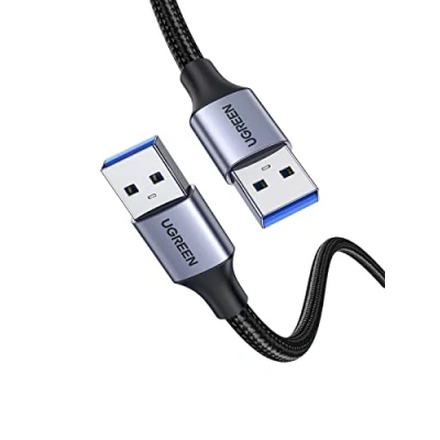 Bild av UGREEN USB 3.0 A till Dataöverförings Kabel, Aluminiumhölje Flätad Datakabel. (2M)
