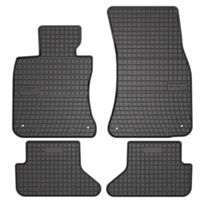 Bild av FROGUM BASIC 411197 Ensemble de tapis sol Caoutchouc avant et arrière 4 noir Sur mesure