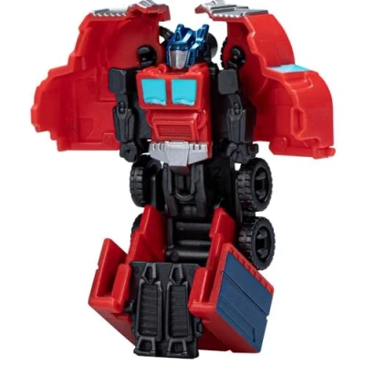 Bild av Transformers Toys EarthSpark Tacticon Optimus Prime, actionfigur på 6 cm, robotleksaker för barn från år