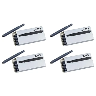 Bild av Lamy Black T10 bläckpatroner för reservoarpenna 4 pack (LAM BLK4PAC)