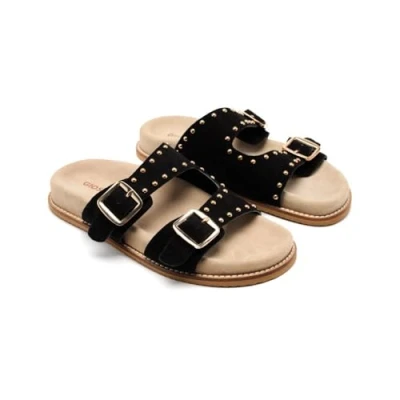 Bild av GIOSEPPO Stella, platta damsandaler, svart, 36 EU, Svart noir noir, EU