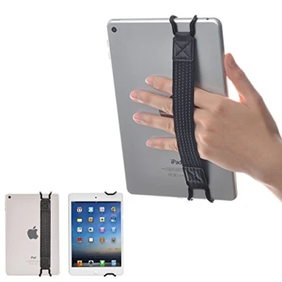 Bild av WANPOOL Universell halkfri handrem grepphållare för iPad och surfplattor Air 5/Mini 6/Pro 11 tum, 9,7 tum Galaxy Tab S8 Fire med mera