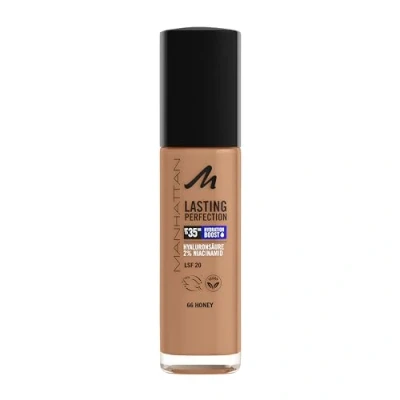 Bild av Manhattan Lasting Perfection 35 HR make up, ultra långvarig flytande färg. 66, honung