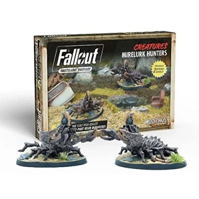 Bild av Modiphius Entertainment Fallout Wasteland Warfare Creatures: Mirelurk Hunters Miniatures Unpainted