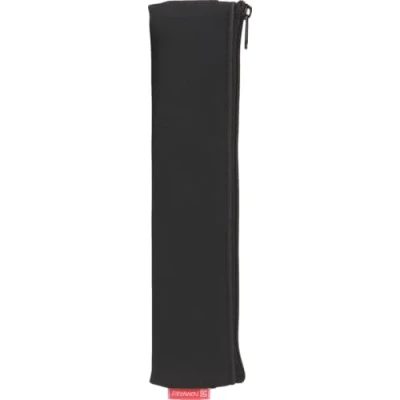 Bild av Brunnen 104903590 Pennfodral färgkod med gummiband (21 x 5 1 cm, i velourläderutseende) svart/onyx