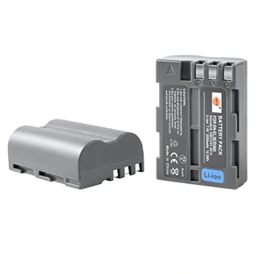 Bild av DSTE 2 st EN EL3E ENEL3E Li Ion batteri, kompatibelt med Nikon D30 D50 D70 D70S D80 D90 D100 D200 D300 D300S D700