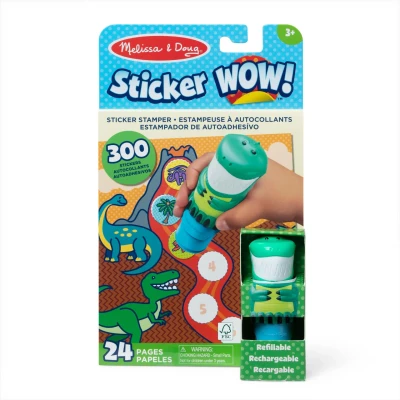Bild av Melissa &amp; Doug Sticker WOW! Aktivitetsbok Dinosaurie