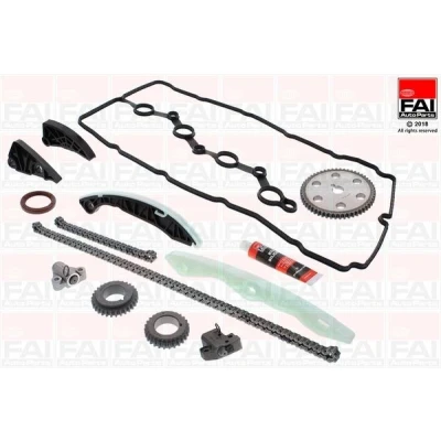 Bild av FAI AutoParts TCK254 Jeu de distribution à chaînes avec joints, roues dentées Simplex, chaîne faible bruit HYUNDAI: H 1 Travel, Cargo