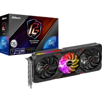 Bild av ASRock Arc A770 Phantom Gaming OC 16GB GDDR6 RAM Grafikkort