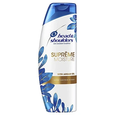 Bild av Head&amp;Shoulders Mot mjäll Schampo Suprême Moisture Argan och kokosolja, 400 ml