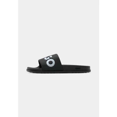 Bild av HUGO Match IT Unisex Badsandaler, Storlek: 39, Black Konstmaterial