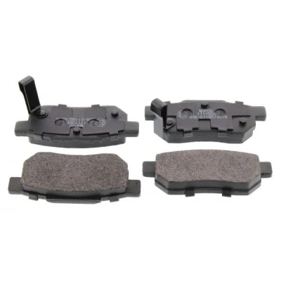 Bild av MAPCO 6530 Jeu de plaquettes frein Essieu arrière contact signal d&#039;usure inclus avec tôle anti bruit HONDA: CRX 2, 3, CIVIC 6 Fastback