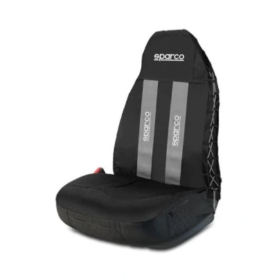 Bild av SPARCO SPC1020GR Couverture de siège gris/noir Tissu en polyester