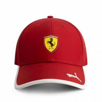 Bild av PUMA Scuderia Ferrari F1 Mössa Klassisk logotyp, Röd, one size