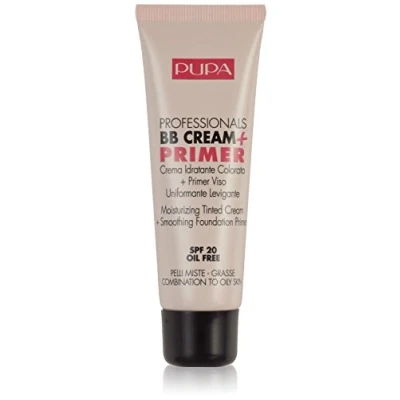 Bild av Pupa BB Cream + Primer Combination To Oily Skin 002 Sand 50 ml