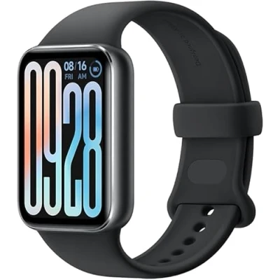 Bild av Xiaomi Smart Band 9 Pro aktivitetsarmband, 1,74 tum AMOLED skärm, 150+ sportlägen, 5 ATM vattenbeständighet, upp till 21 dagars batteritid, svart färg, 1, 1