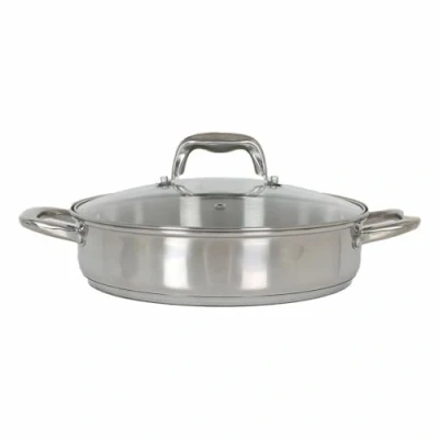 Bild av Quttin Låg Kastrull + Lock 24 Cm/0.8 Mm/ Qhotel 2.2l
