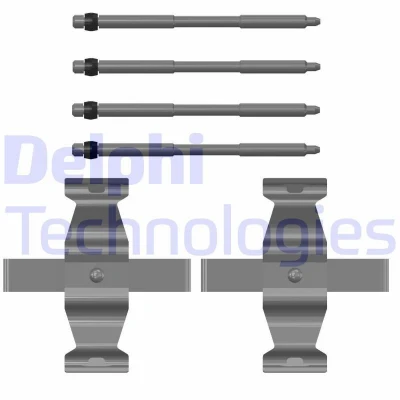 Bild av DELPHI LX0782 Kit d&#039;accessoires, plaquette de frein à disque BMW: X3, 7, 5 Berline, MINI: Clubman