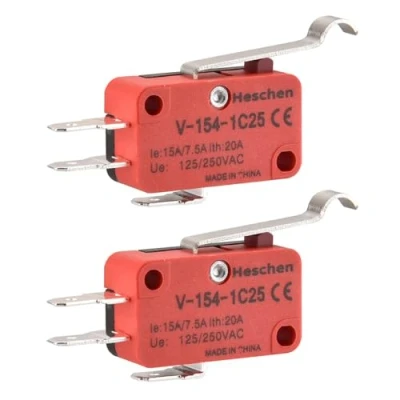 Bild av Heschen Mikrobrytare V 154 1C25 SPDT vevtyp 20A 250VAC 2 pack