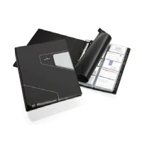Bild av Durable 246258 Visitkortspärm VISIFIX® PRO A4, träkol