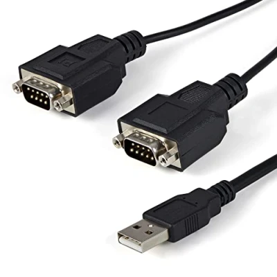 Bild av StarTech.com 2 port FTDI USB till RS232 adapter RS 232 adapterkabel/omvandlare