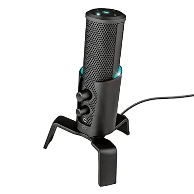 Bild av Trust Gaming GXT 258 Fyru USB Streaming Mikrofon med 4 Inspelningsmönster Svart