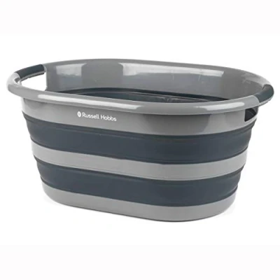 Bild av Russell Hobbs LA053879G Tvättkorg, Grå, 27 l