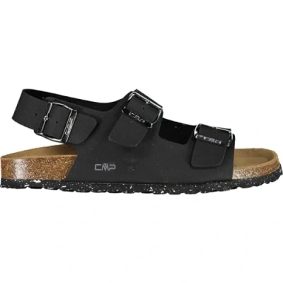 Bild av CMP Män Eco Keidha tofflor platt sandal, Nero 37 EU