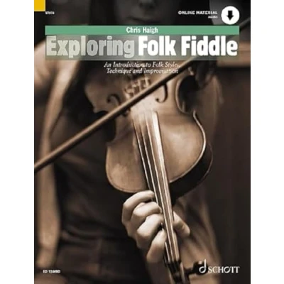 Bild av Exploring folk fiddle an introduction to styles, technique and improvisation recueil + cd