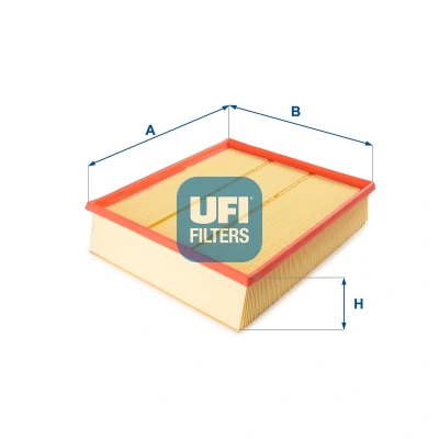 Bild av UFI 30.080.00 Luftfilter 70mm 277mm 317mm Filterinsats MERCEDES BENZ: Sprinter 3 T Flak/Chassi, Minibuss, 4 Flak/Chassi