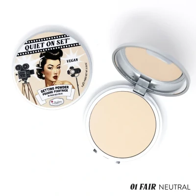 Bild av the Balm Quiet on Set Setting Powder Fair Neutral 01 8 g