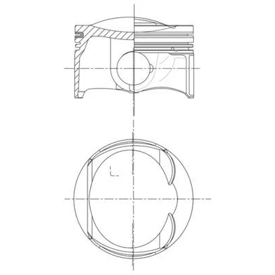 Bild av Kolv Mahle 028 PI 00132 010