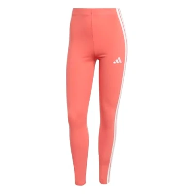 Bild av adidas Kvinnor ESSENTIALS 3 STRIPES COTTON LEGGINGS, semi turbo/white, S