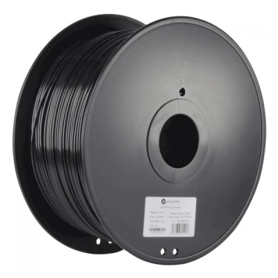 Bild av Polymaker PA02037 PolyLite PLA Filament True Black 1.75 mm / 3kg 3D skrivare plast Hög styvhet, draghållfasthet 3000 g Svart