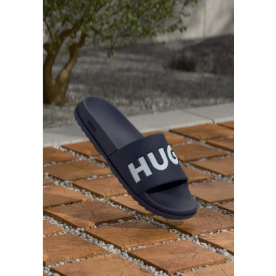 Bild av HUGO Match_it_slid_rblg_n Badsandaler, Storlek: 36, Dark blue five Konstmaterial