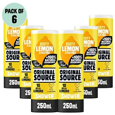 Bild av Original källa citron &amp; tea tree, 6 x 250 ml
