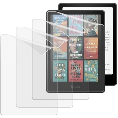 Bild av MoKo 4 Pack Screen Protector for 7&quot; Kindle Paperwhite 12th Generation 2024 and Colorsoft Signature Edition, Anti Glare Premium PET Protective Film Full Coverage Matte