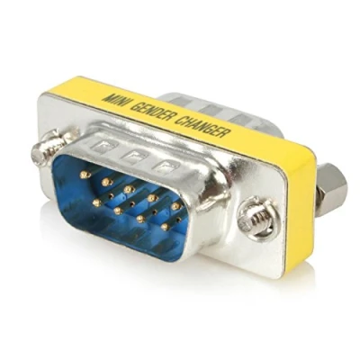 Bild av StarTech.com GC9SM Seriell DB9 Gender Changer (St/St) silver