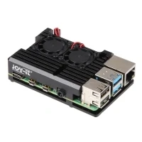 Bild av Joy it Tåligt aluminiumskabinett för Raspberry Pi 4 B