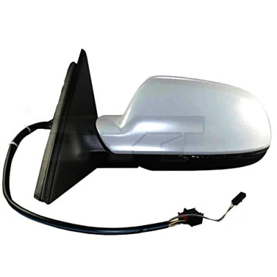Bild av Rétroviseur extérieur Tyc 302 0092 gauche avec couche d&#039;apprêt pour ajustage électrique des rétroviseurs, asphérique, chauffant AUDI: A4 B8 Berline